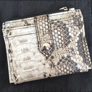 Snake Print Wallet